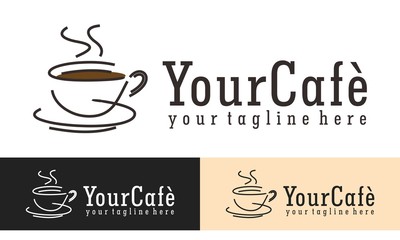Cafe Logo Vector