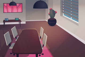 House interior illustration