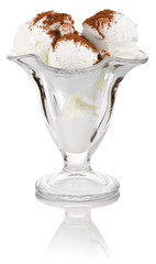 glass ice cream