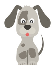 Obraz premium Dog design, vector illustration.