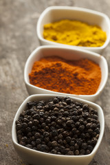 selection of spices