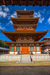 Obraz premium Yakushi-ji Temple in Nara, Japan