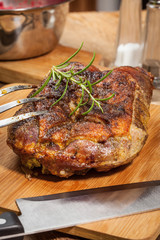 Roasted duck breast.