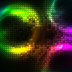Vector background with dynamic theme..