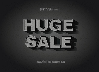 vector huge sale sign - 81125654