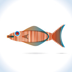 Fish, fish logo, illustration