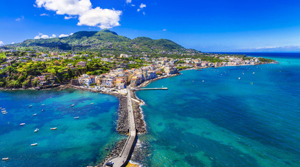 Ischia island - italian holidays - obrazy, fototapety, plakaty