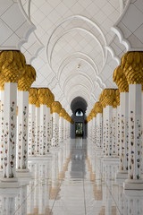 Obraz premium Sheikh Zayed mosquée d'Abu Dhabi