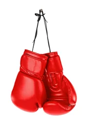 Hanging boxing gloves © Nikolai Sorokin