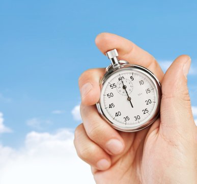 Alarm. Old chronometer