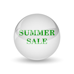 Summer sale icon