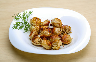 Fried russian dumplings