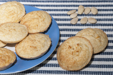 Galletas de almendras sin gluten