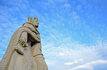 König Pippin, Mainbrücke Würzburg