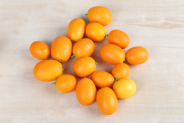 yellow kumquats