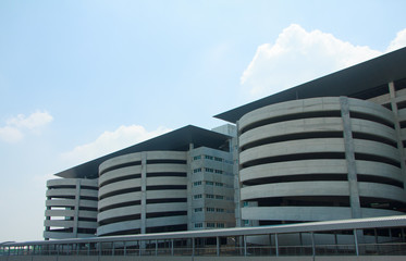 Multi-story Car Park - Stock Image