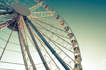 ferris wheel against