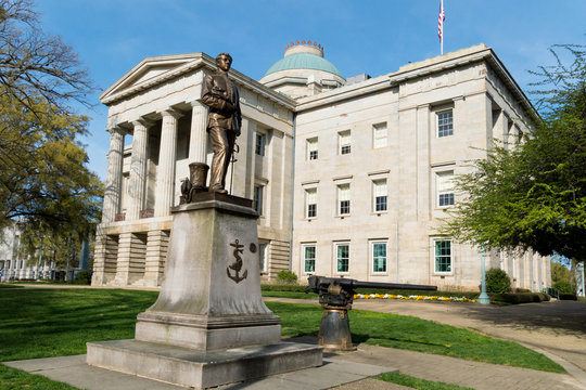 Historic state Capitol in Raleigh, NC