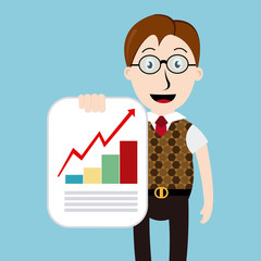 Financial Vector Design Illustration