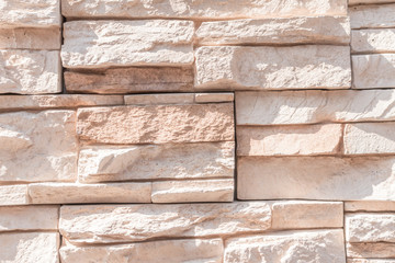 茶色のレンガ　 Brown building block setting use