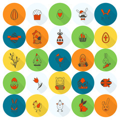 Celebration Easter Icons