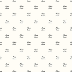 Seamless pattern. Happy Easter.