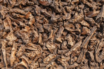 Wood texture decoration on wall