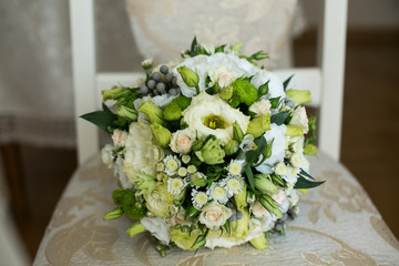Very beautiful wedding bouquet