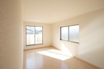 洋室 6帖　シンプル　家具なし　施工例