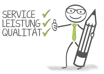 Service,Leistung,Qualität