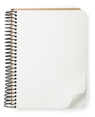 Advertise. Collection of various  blank white  books on white