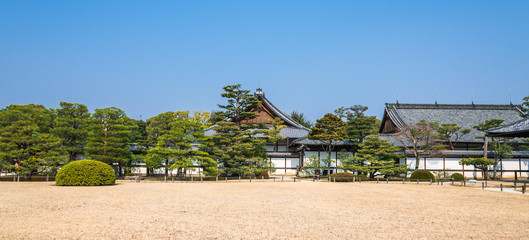 Fototapeta na wymiar 京都　世界遺産　二条城　本丸御殿