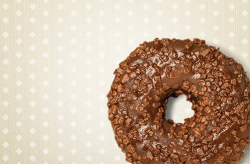 Donut. Chocolate Glazed Donut