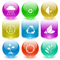 rain, protection of nature, fish, recycling bin, killer whale as