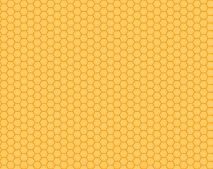 honeycomb orange and yellow  seamless