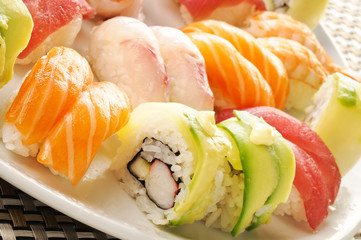 Sushi, close-up