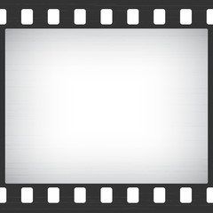 Scratched Old Film Stripe Frame