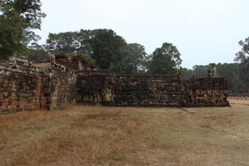 Terrace of Elephants, Angkor Thom, Siem Reap, Cambodia