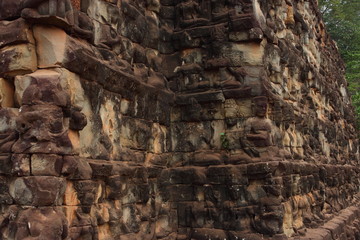 Terrace of The Leper King, Angkor Thom, Siem Reap, Cambodia