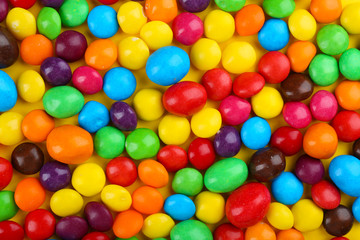 Fototapeta na wymiar Colorful candies close-up