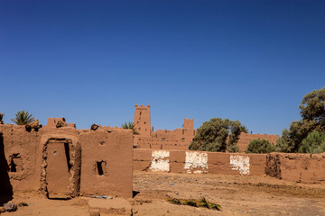 old half-ruined Kasbah, Morocco