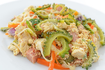 沖縄料理のゴーヤチャンプルー