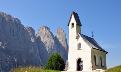 Kapelle am Grödnerjoch