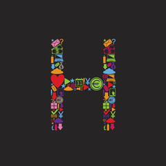 Letter H