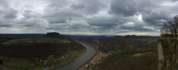 Festung Königstein (Panorama)
