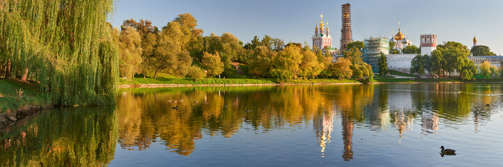 Fototapeta na wymiar Moscow Novodevichy Convent, Russia