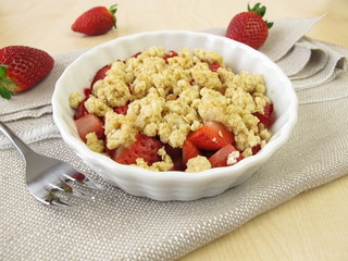 Erdbeercrumble