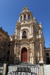 Fototapeta na wymiar Chiesa di San Giuseppe - Ragusa Ibla