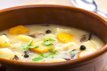 rustic potato soup