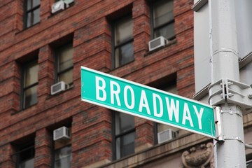 Obraz premium Broadway sign